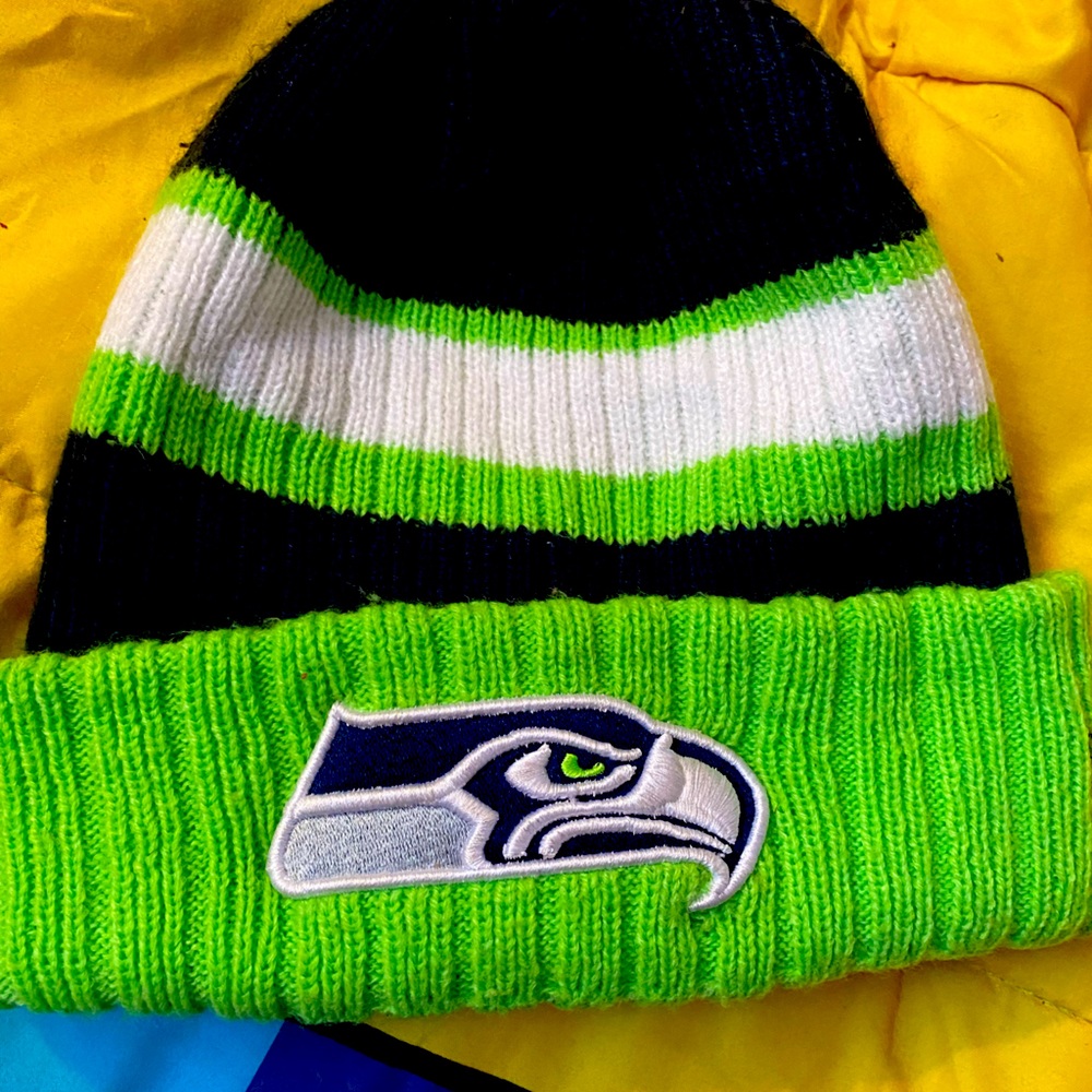 Seahawks beanie